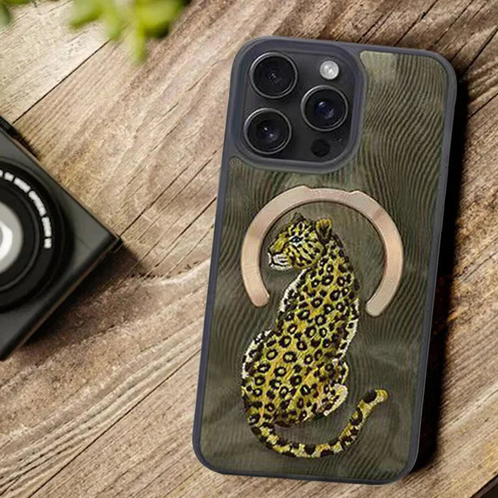 iPhone 15 Series 3D Cool & Cute Embroidery Case Cover