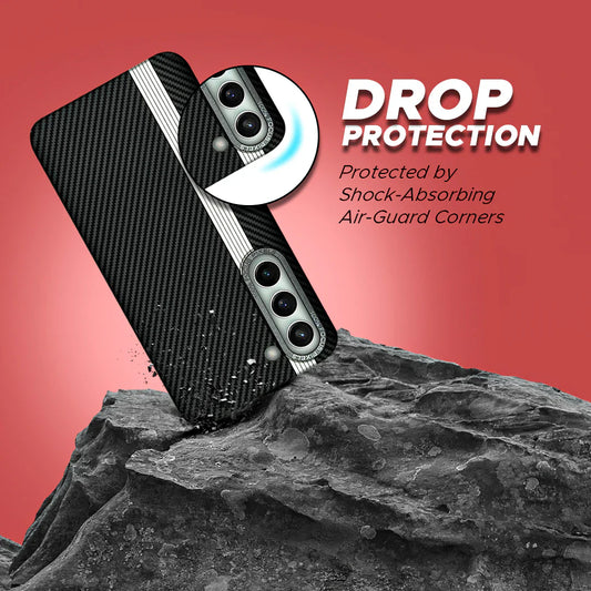 Galaxy S22 / S23 Series Carbon Fiber Texture MagSafe Case