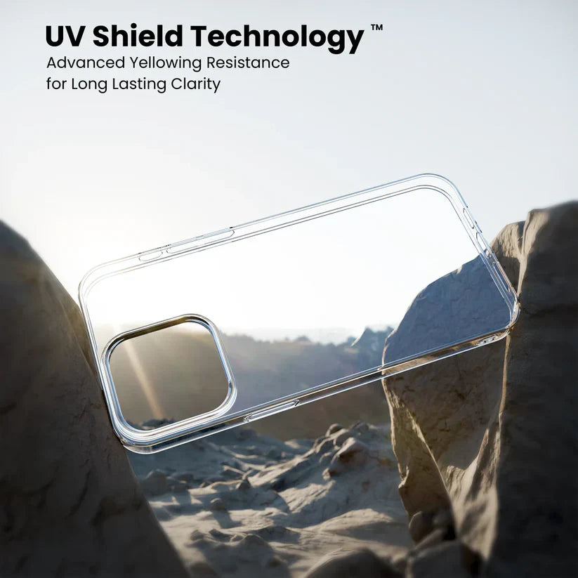 Premium Anti-Yellow Transparent iPhone Case