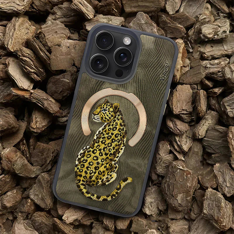 iPhone 15 Series 3D Cool & Cute Embroidery Case Cover