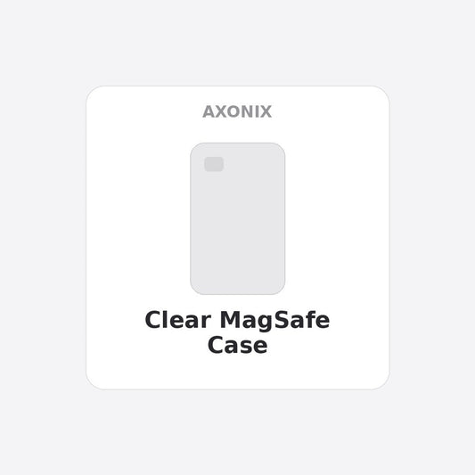 Anti-Yellow Clear MagSafe Case