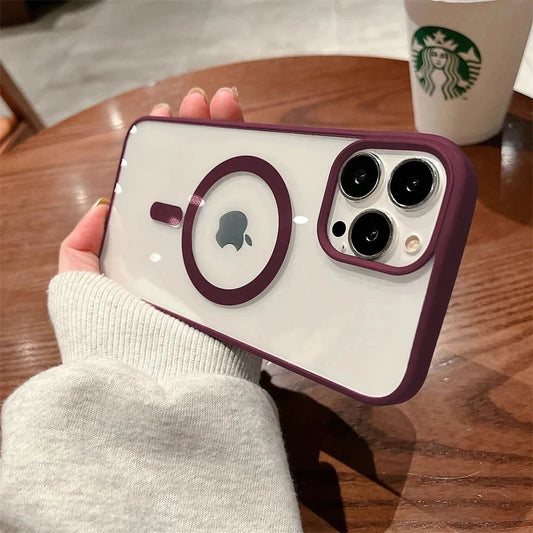 iPhone 14 Series Premium Hybrid MagSafe Case