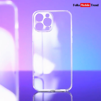 Premium Anti-Yellow Transparent iPhone Case